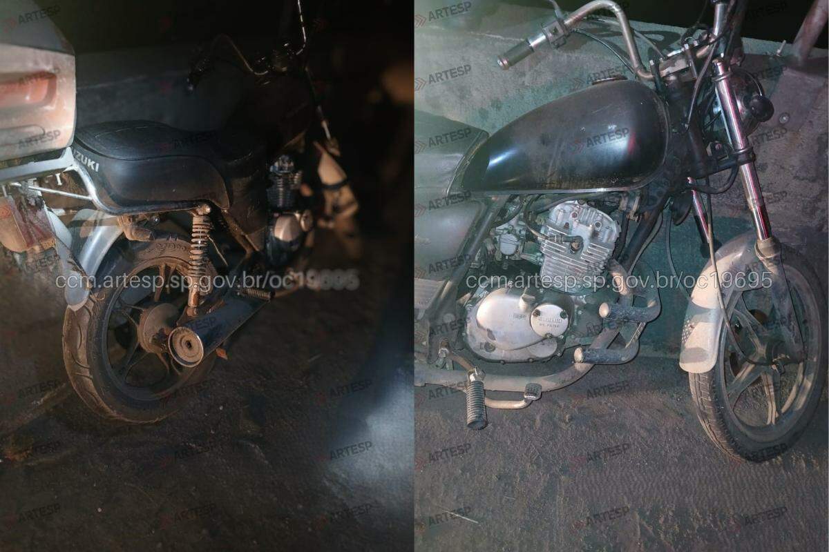 Motociclista se chocou contra mureta