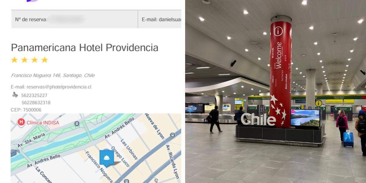Hotel no Chile mudou de nome e gerou constrangimento a casal de namorados de Santos e Cubatão que comprou viagem pela Decolar