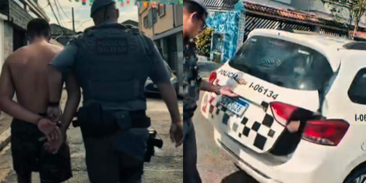 A ocorrência foi encaminhada à Central de Polícia Judiciária (CPJ) de Santos