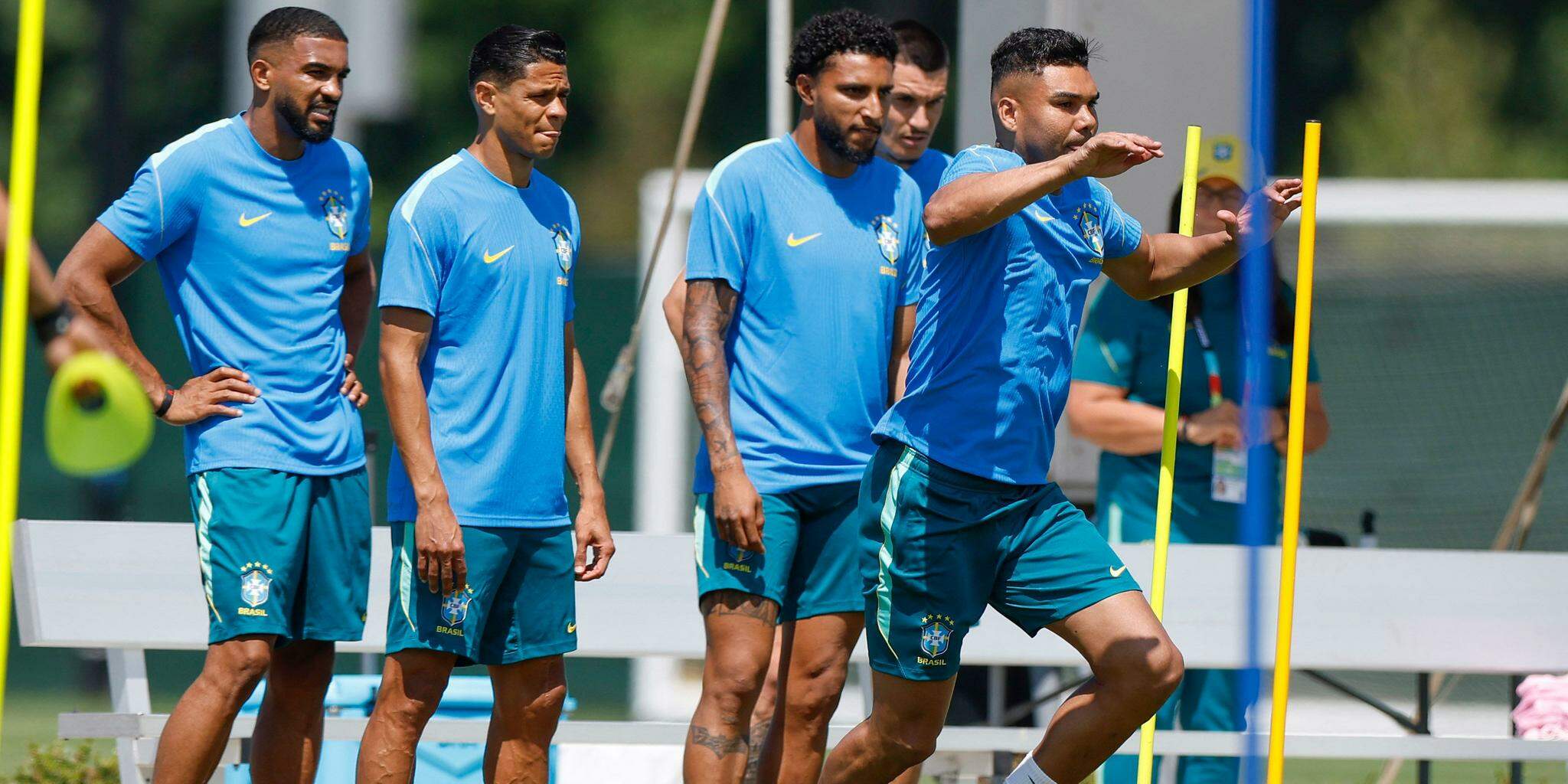 Seleção brasileira se reapresenta e faz 1º treino para encarar Haiti