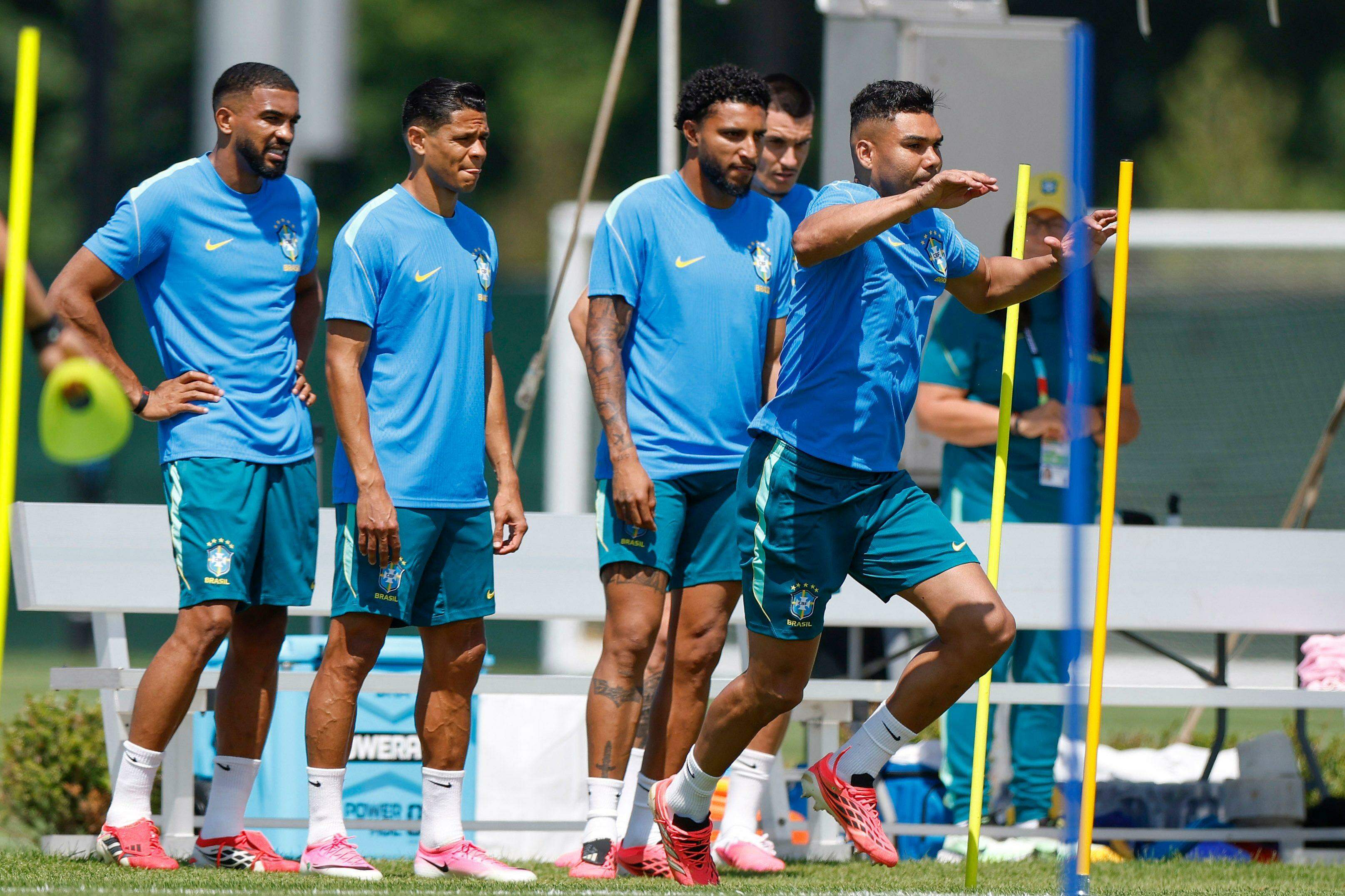 Seleção brasileira se reapresenta e faz 1º treino para encarar Haiti