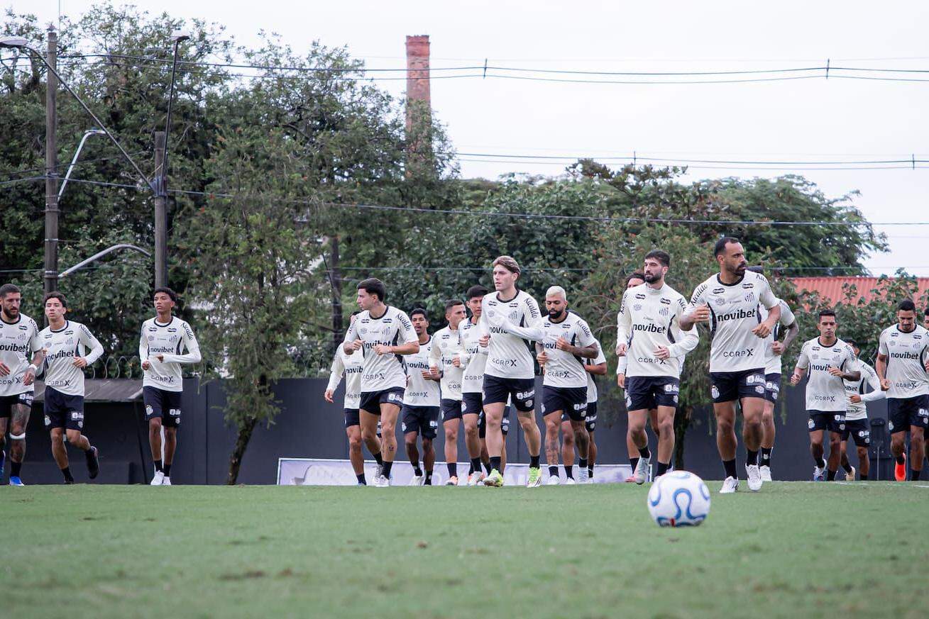 Elenco do Santos se reapresenta na próxima segunda (22), após as férias de meio do ano