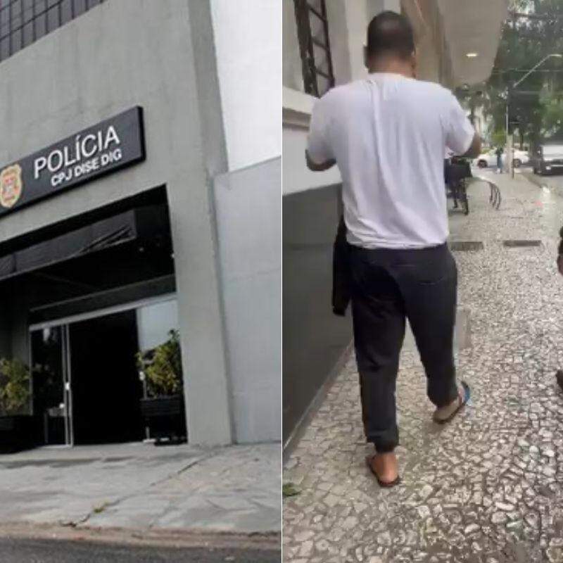 Ele permanece à disposição da Justiça e deverá responder pelos fatos relacionados ao mandado judicial que motivou sua prisão