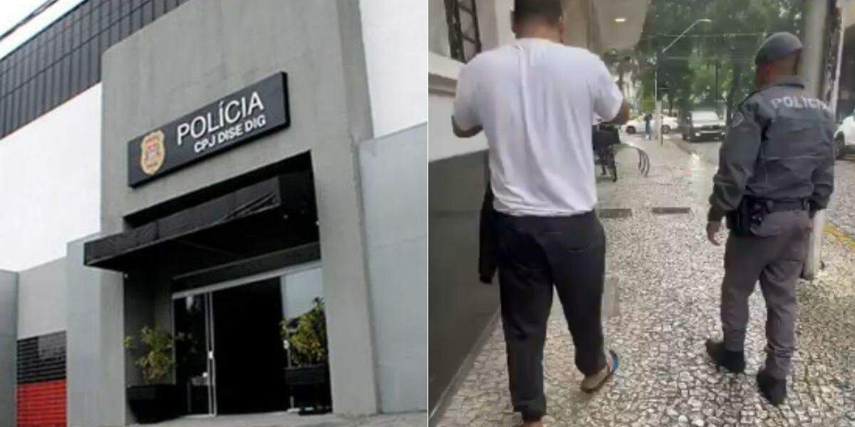 Ele permanece à disposição da Justiça e deverá responder pelos fatos relacionados ao mandado judicial que motivou sua prisão