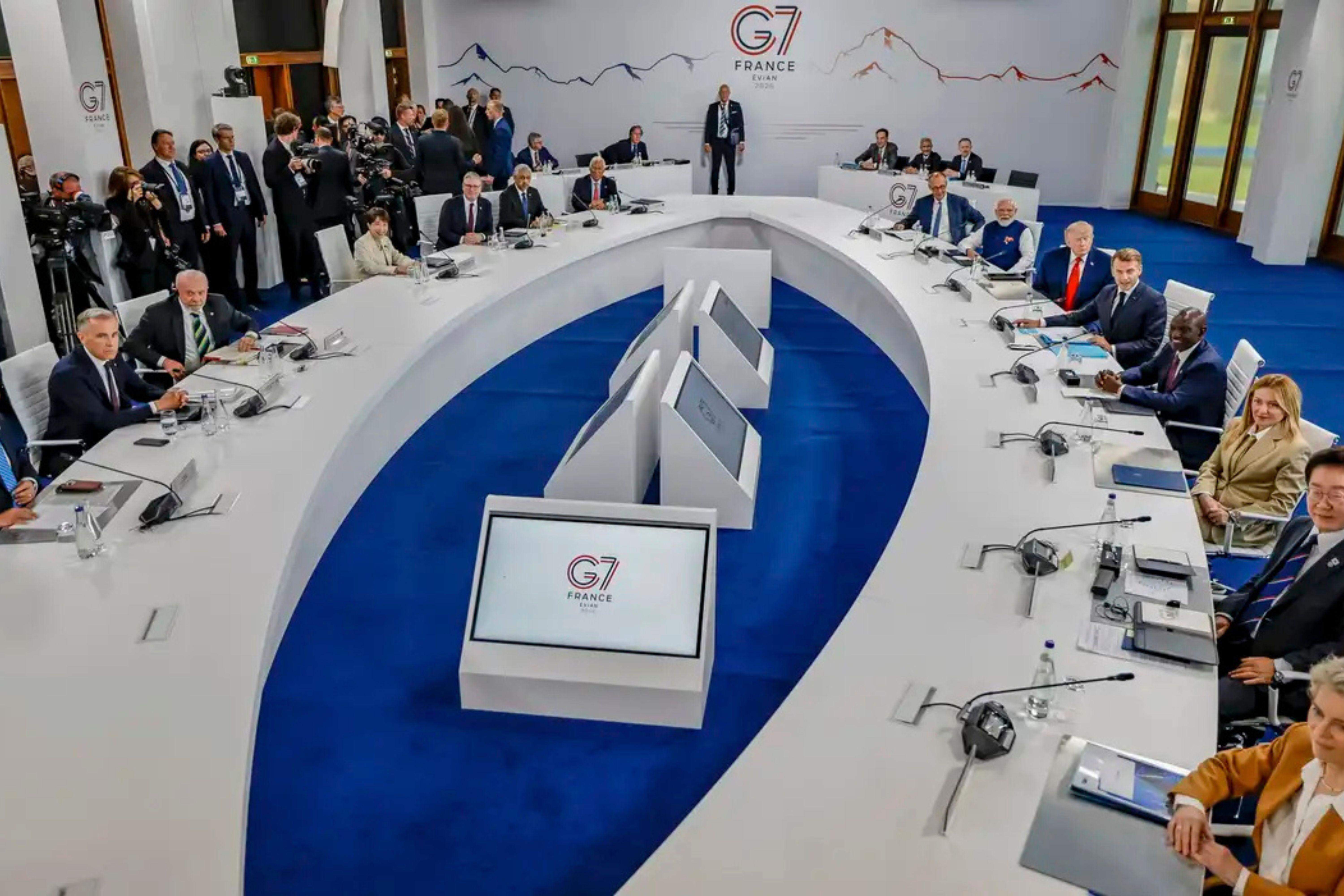 Lula critica comportamento 'imperador' de Trump e o chama de 'mau exemplo' em conversa no G7