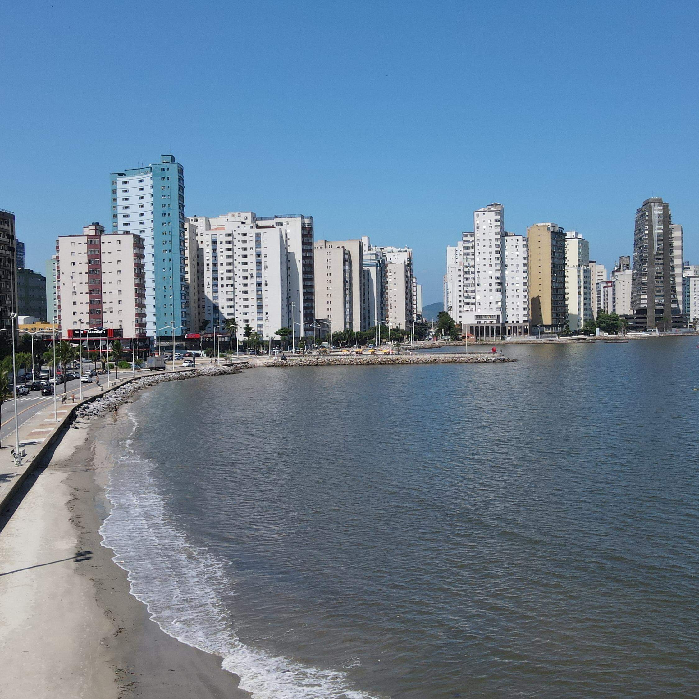 Há 10 módulos previstos e cinco serão instalados na região que abrange a Praia do Gonzaguinha