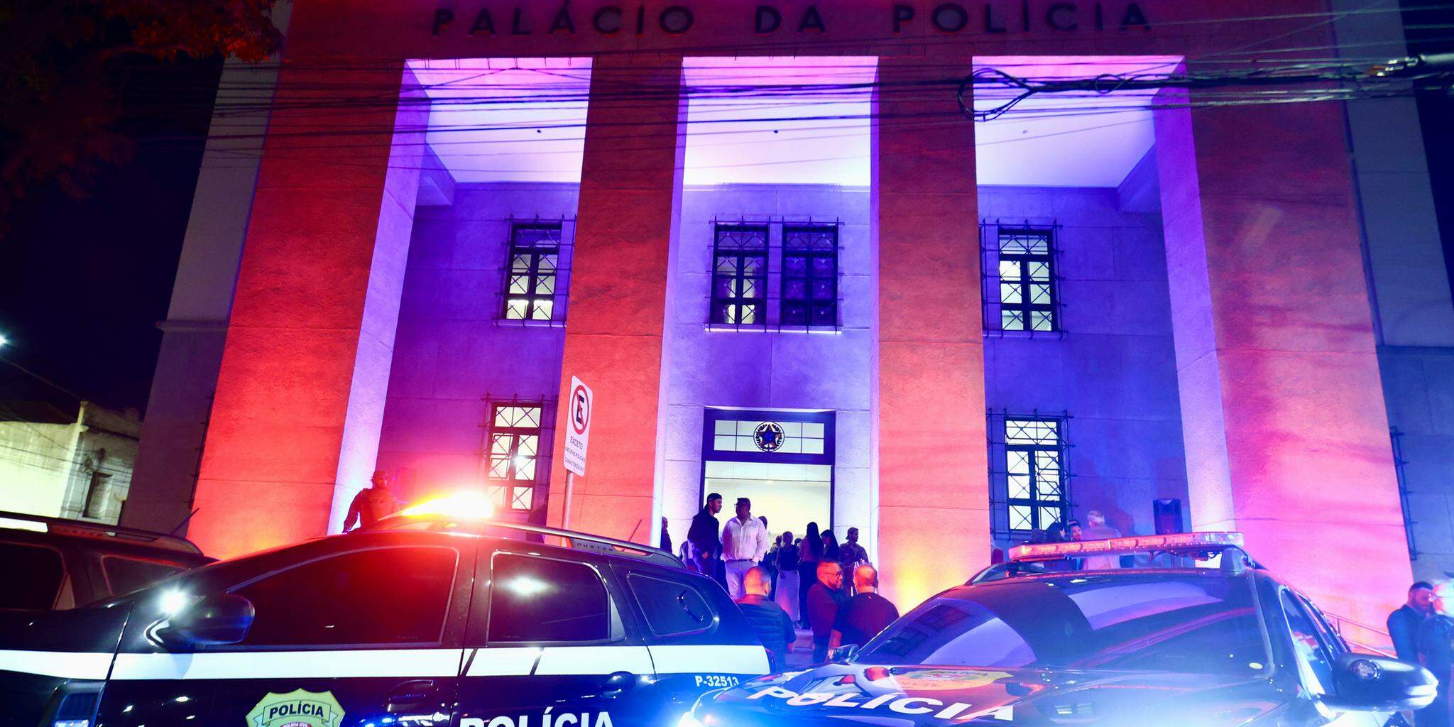 Obras no Palácio da Polícia, no Centro de Santos, começaram em 2021 e receberam investimento de R$ 15,5 milhões do Governo do Estado