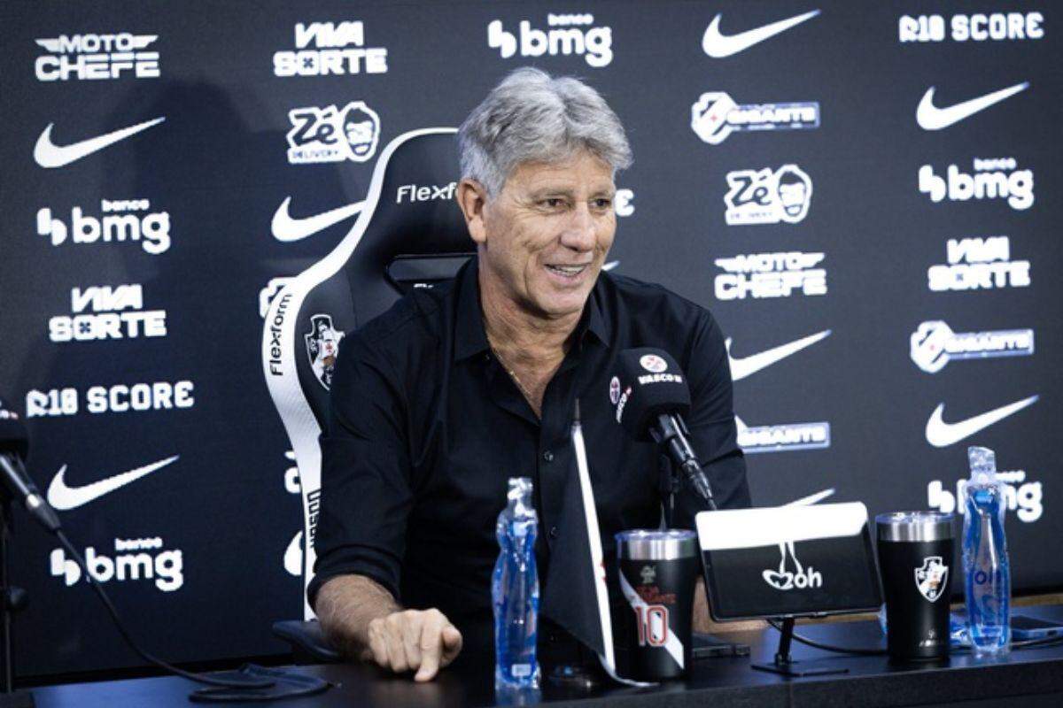 Vasco demite Renato Gaúcho após apenas três meses de clube: 'Decisão em comum acordo'