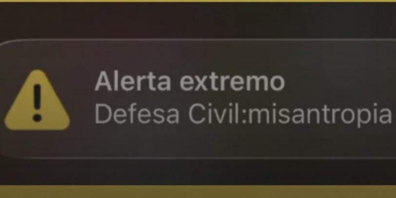 notificação chegou em celulares localizados no Distrito Federal, no Paraná, no Rio de Janeiro e em São Paulo