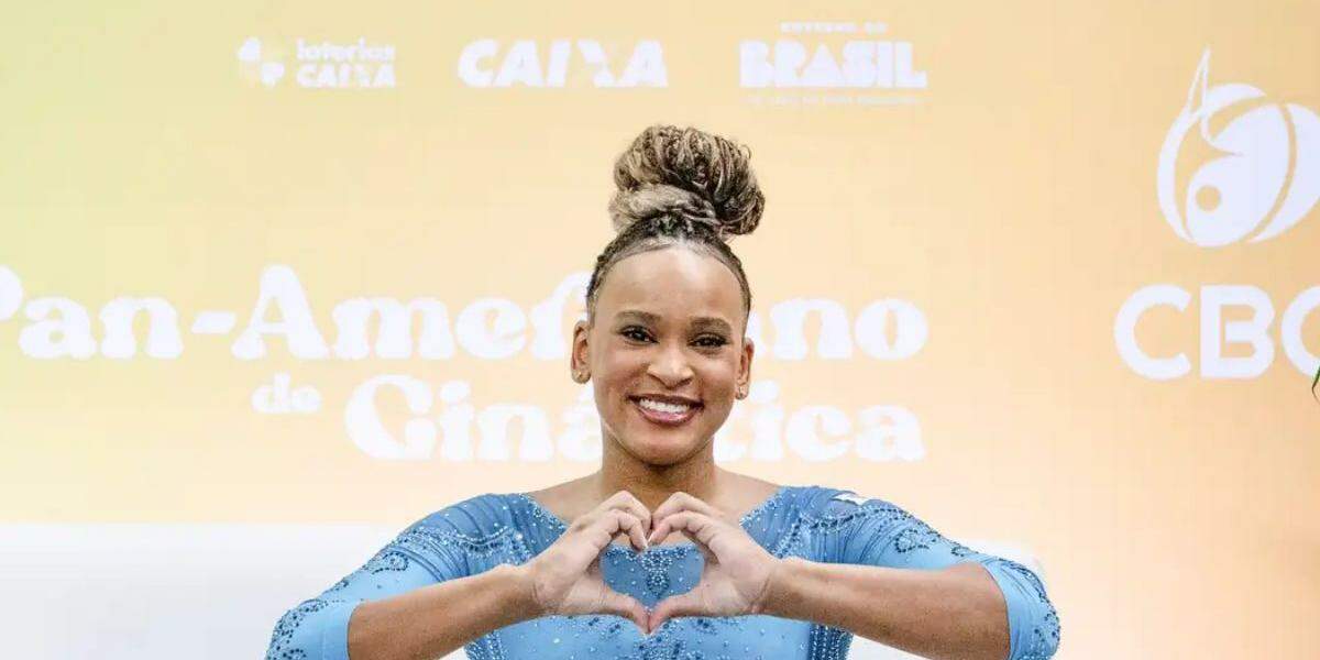 Rebeca Andrade volta com ouro no Pan de ginástica artística