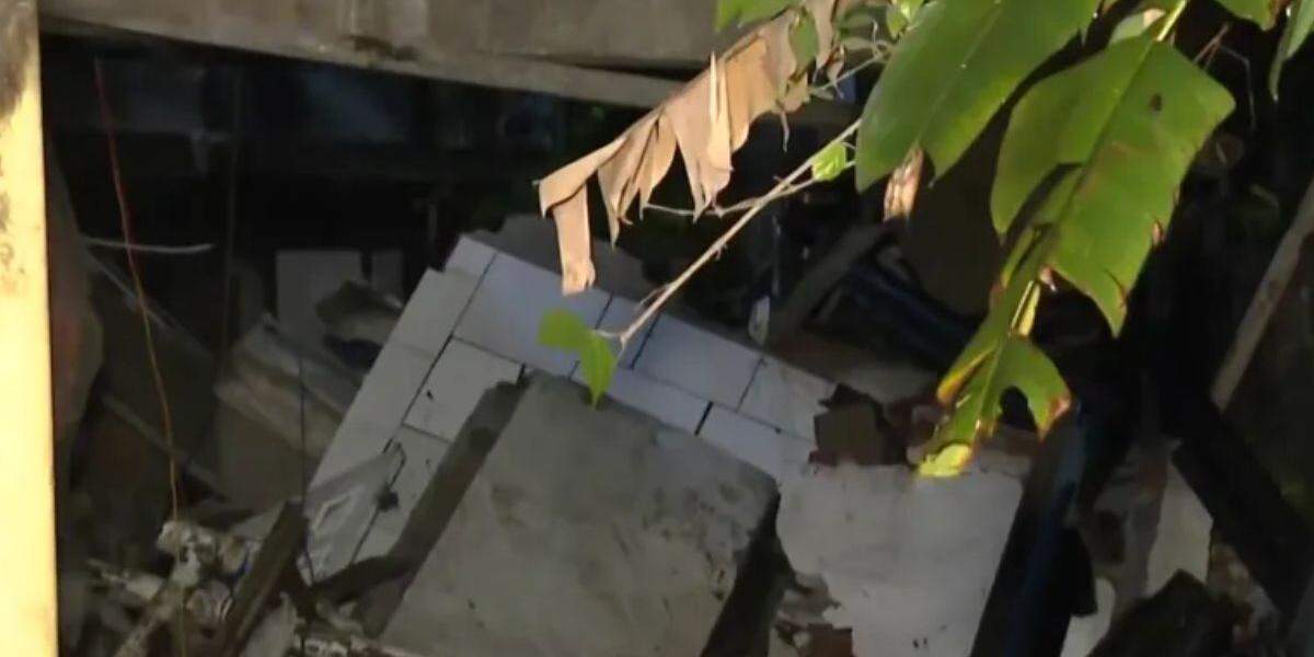 Desabamento deixa uma pessoa morta e duas feridas na zona leste de São Paulo