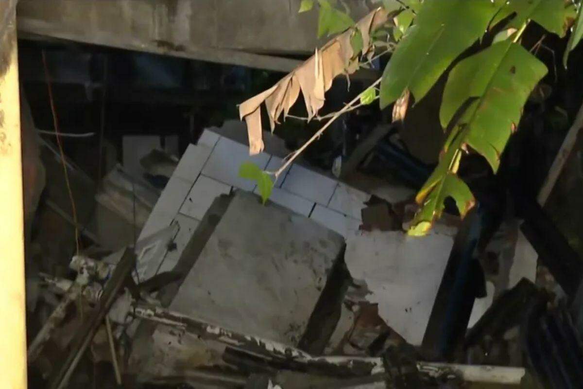 Desabamento deixa uma pessoa morta e duas feridas na zona leste de São Paulo
