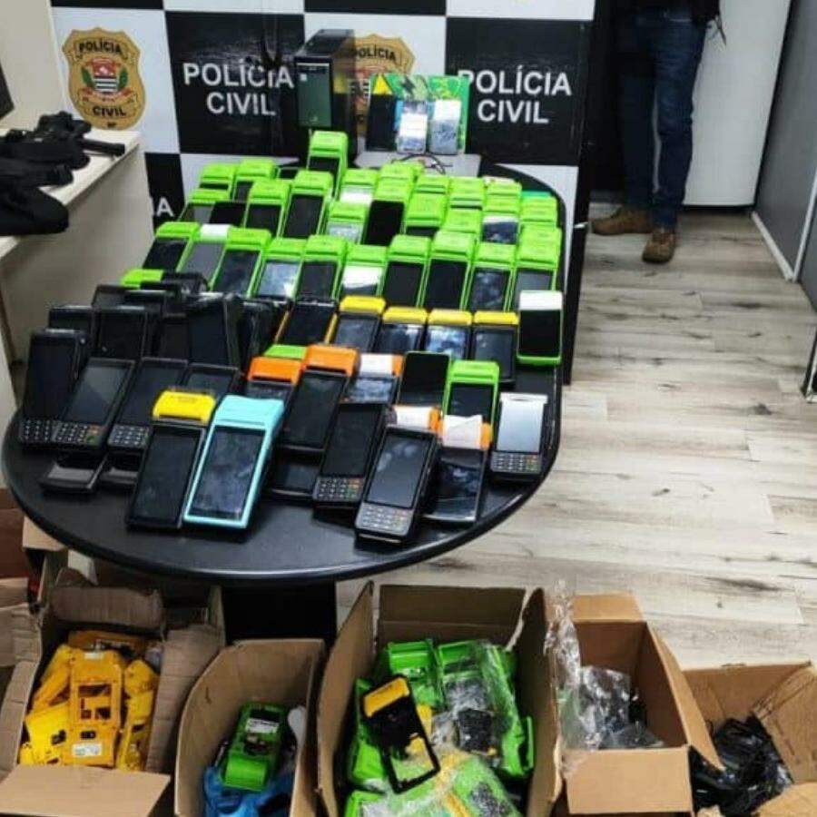 Equipamentos eram configurados e utilizados para atividades ilícitas