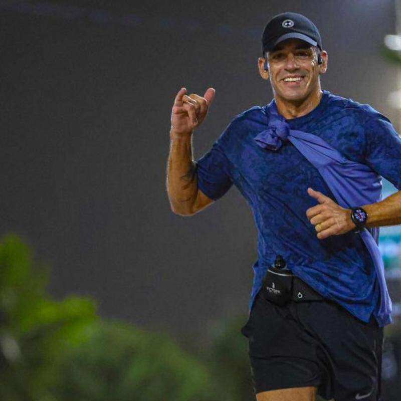 Flávio vai correr 188 quilômetros em 24 horas para entrar no livro