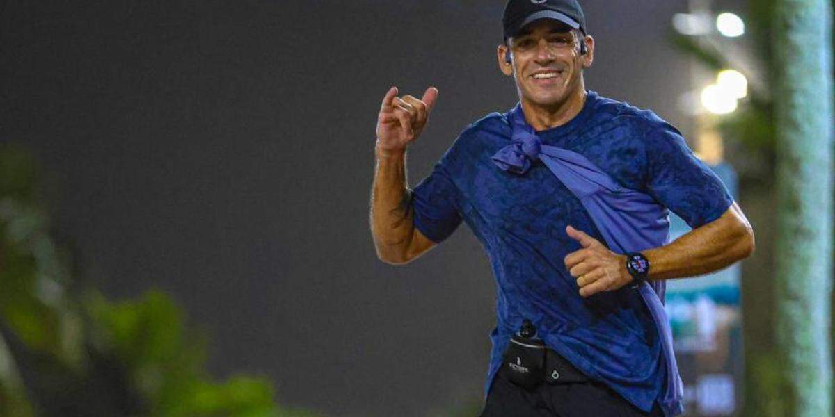 Flávio vai correr 188 quilômetros em 24 horas para entrar no livro