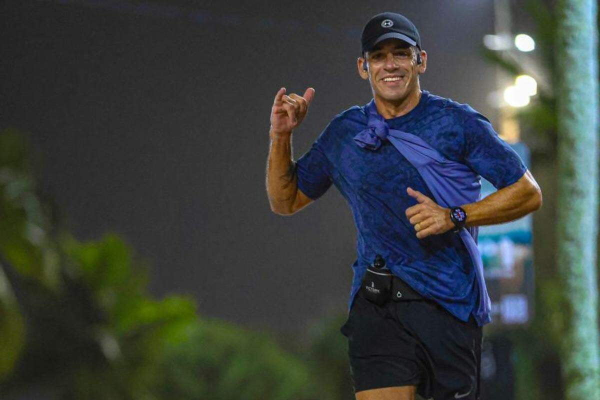 Flávio vai correr 188 quilômetros em 24 horas para entrar no livro