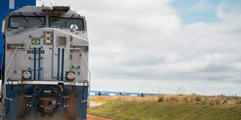Com 160 km, empreendimento é composto por 130 vagões para escoar mais cargas ao Porto de Santos