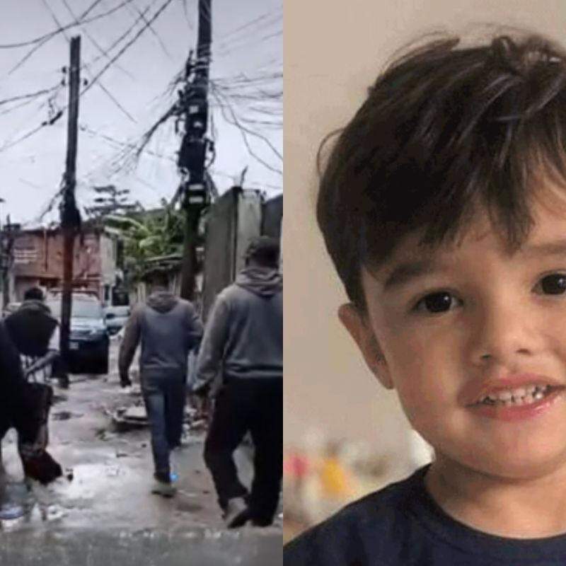 Menino Gael, de apenas 3 anos, deu entrada em estado gravíssimo no Hospital Geral de Pedreira, na zona sul paulistana