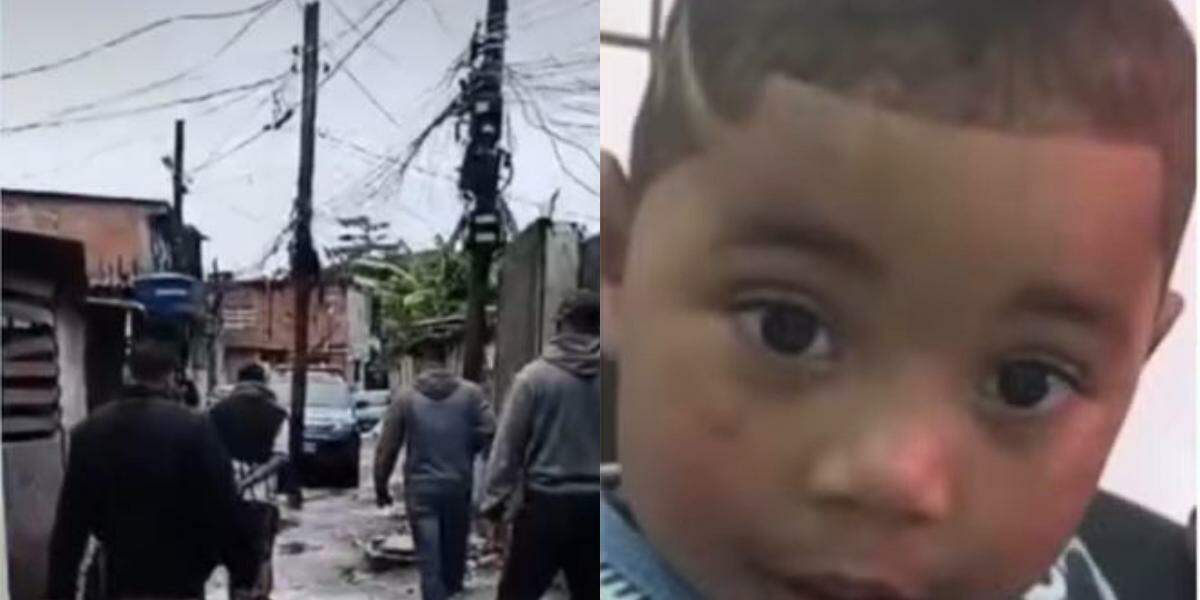 Menino Gael, de apenas 3 anos, deu entrada em estado gravíssimo no Hospital Geral de Pedreira, na zona sul paulistana