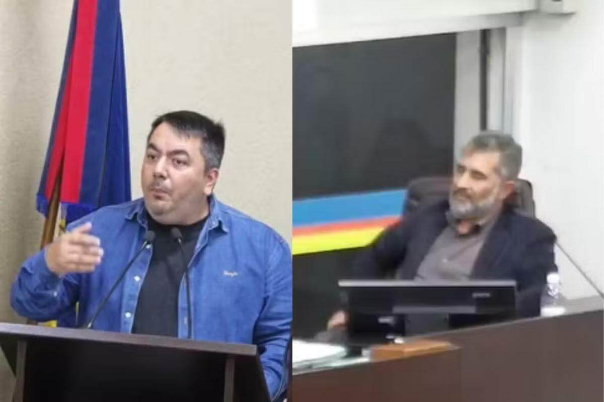 Adier Pires (à direita) e Jefferson Pecori (à esquerda)