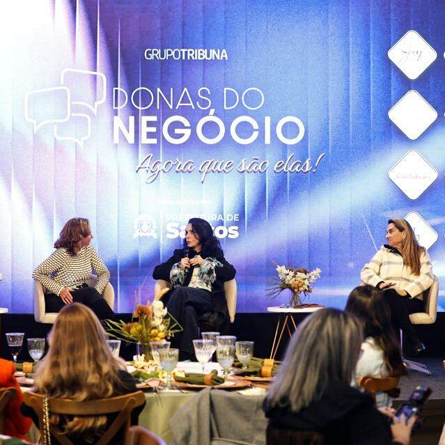Cris Porto e Elaine Saad compartilharam experiências com as participantes do projeto Donas do Negócio