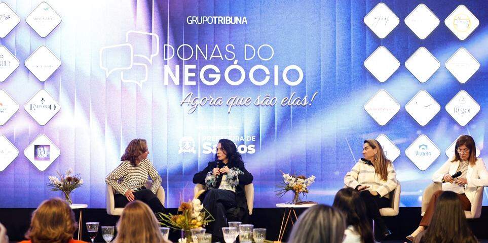 Cris Porto e Elaine Saad compartilharam experiências com as participantes do projeto Donas do Negócio