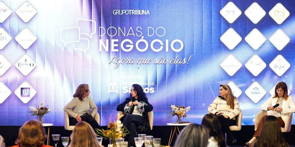 Cris Porto e Elaine Saad compartilharam experiências com as participantes do projeto Donas do Negócio