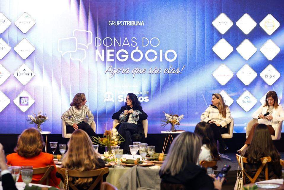 Cris Porto e Elaine Saad compartilharam experiências com as participantes do projeto Donas do Negócio