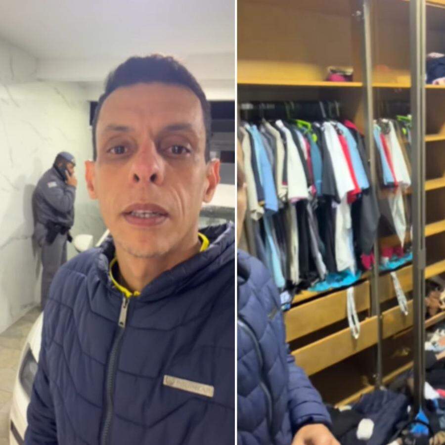 Prefeito encontrou a casa revirada