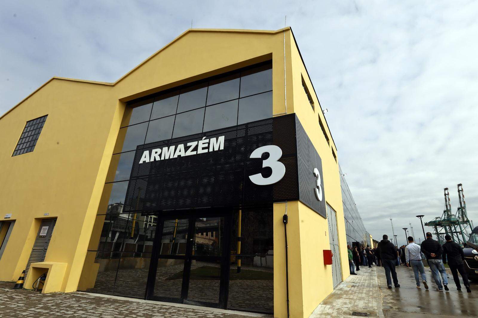 Armazém 3, de 2.127 metros quadrados, foi totalmente revitalizado e climatizado para receber eventos