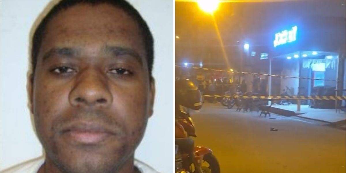 Vanilson Costa Silva, de 44 anos, foi morto a tiros em frente a uma adega na Rua Fernando Ferrari, no bairro Jóquei Clube, em São Vicente