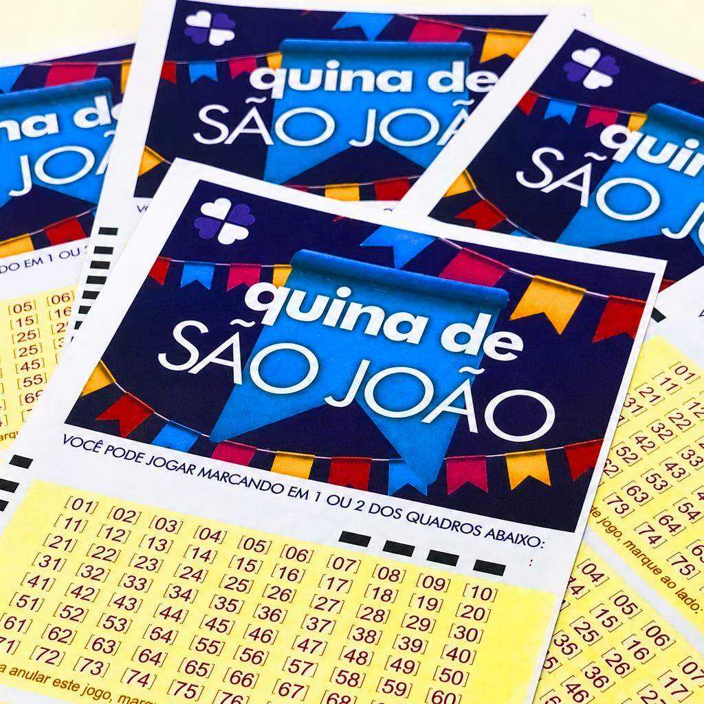 O prêmio da Quina de São João foi sorteado na tarde deste domingo em São Paulo