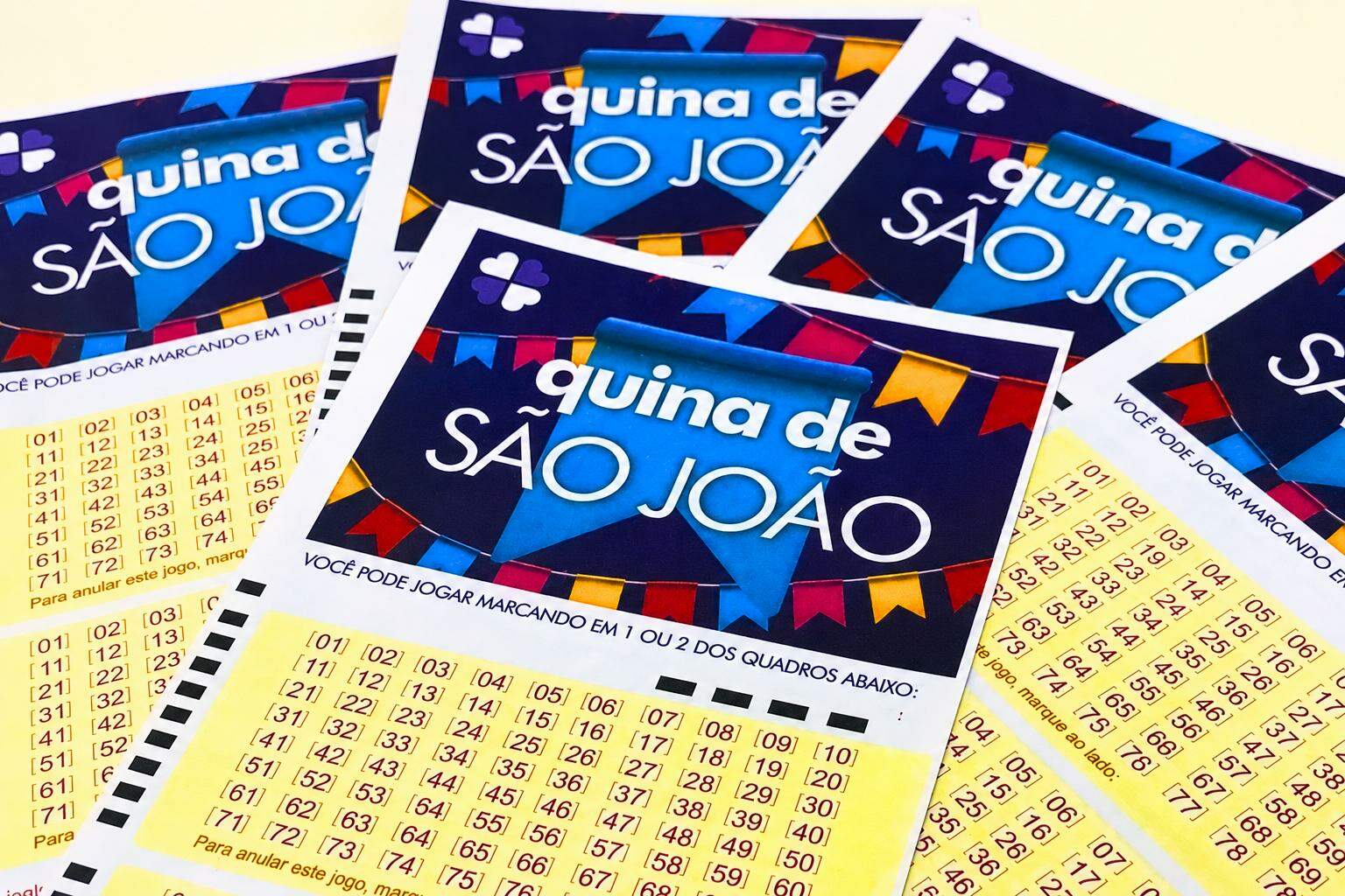 O prêmio da Quina de São João foi sorteado na tarde deste domingo em São Paulo