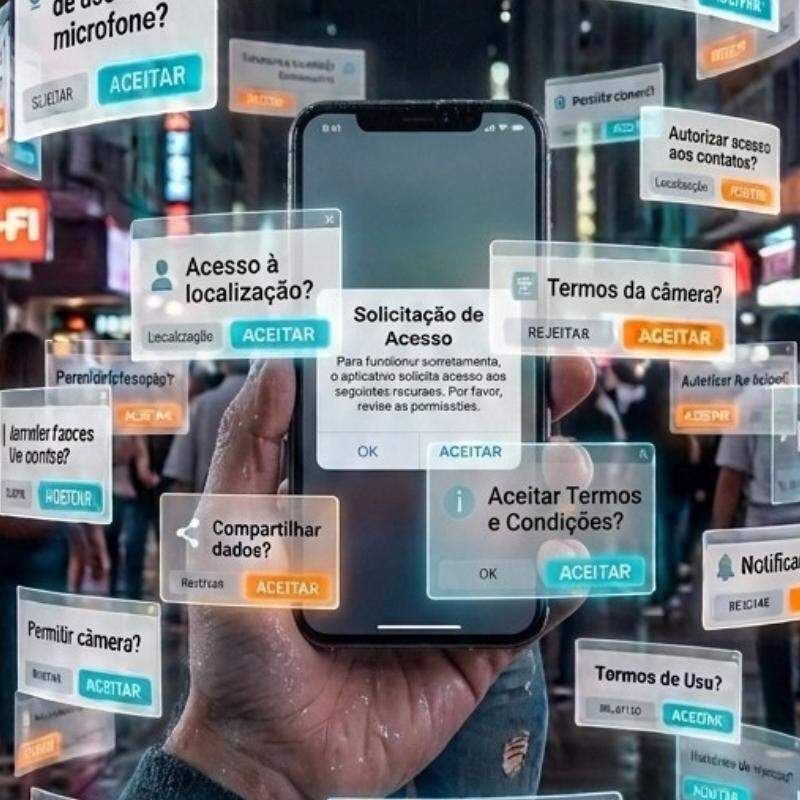 Especialista explica como aplicativos coletam informações pessoais e aponta cuidados para a privacidade no celular