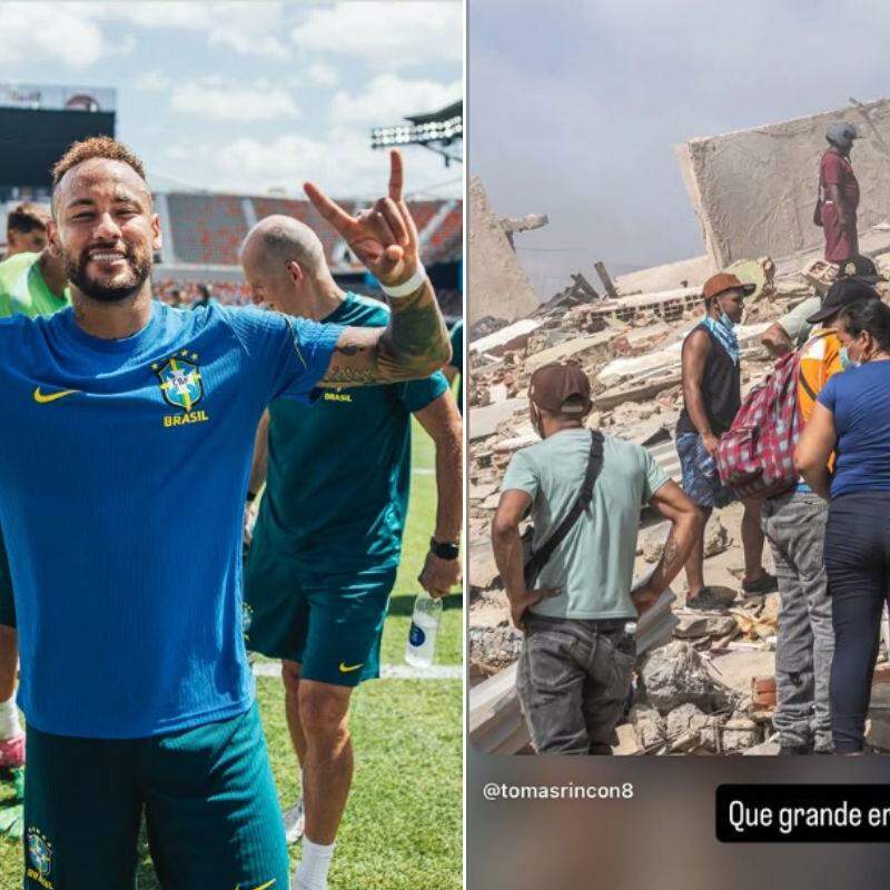 Atacante postou em seus stories a preocupação com o povo da Venezuela