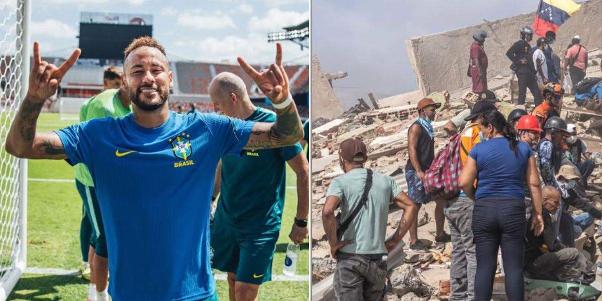 Atacante postou em seus stories a preocupação com o povo da Venezuela