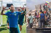 Atacante postou em seus stories a preocupação com o povo da Venezuela