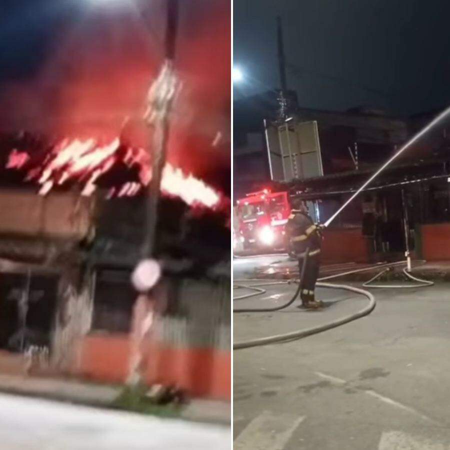 Não há informações sobre as causas do incêndio