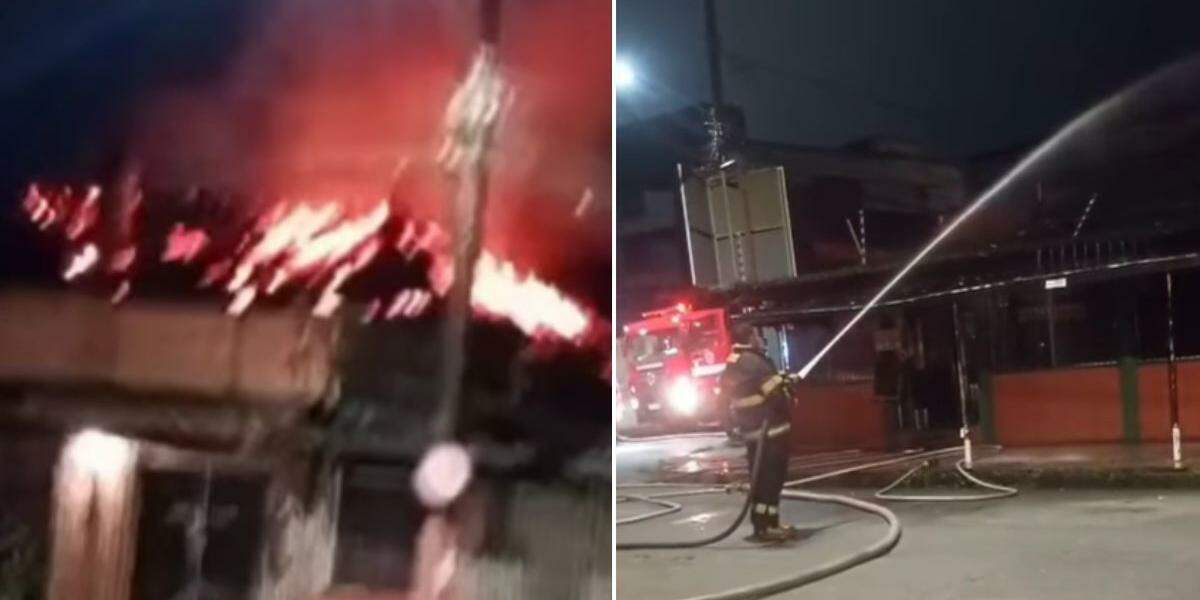 Não há informações sobre as causas do incêndio