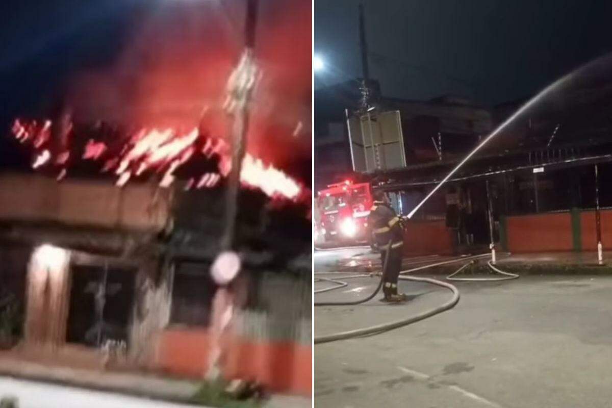 Não há informações sobre as causas do incêndio