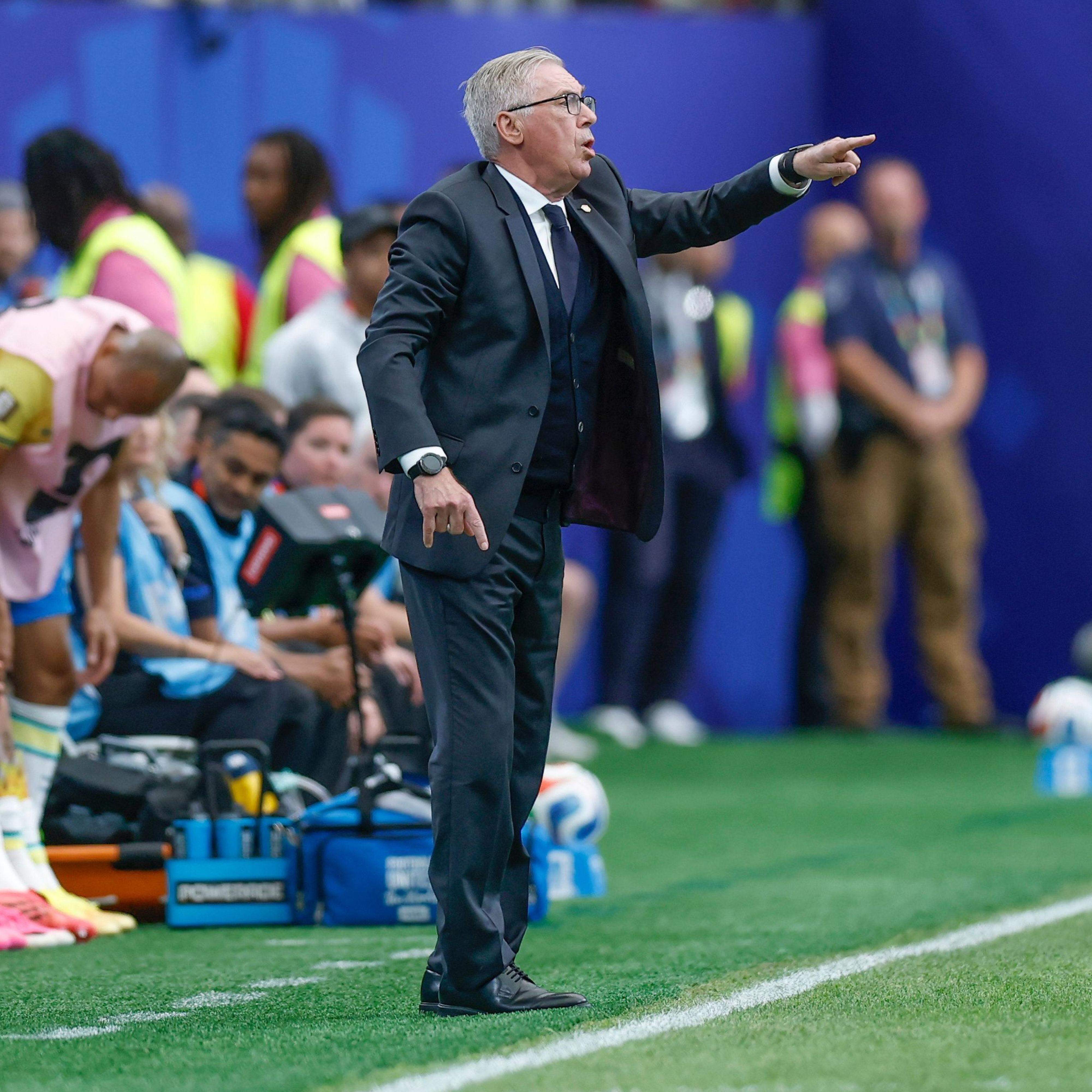 "Merecemos ganhar, equipe não perdeu a paciência, estava bem desde a primeira parte", afirma Carlo Ancelotti