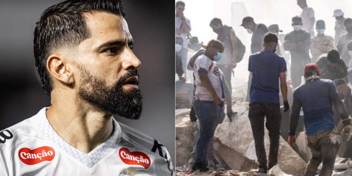 Jogador fez um post em solidariedade às vítimas do terremoto na Venezuela