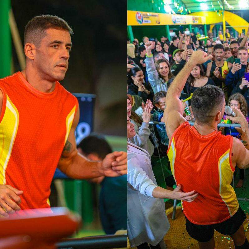 Bombeiro de Praia Grande, Flávio Henrique Pinto dos Santos bateu recorde mundial e vai dar entrada no Guinness World Records