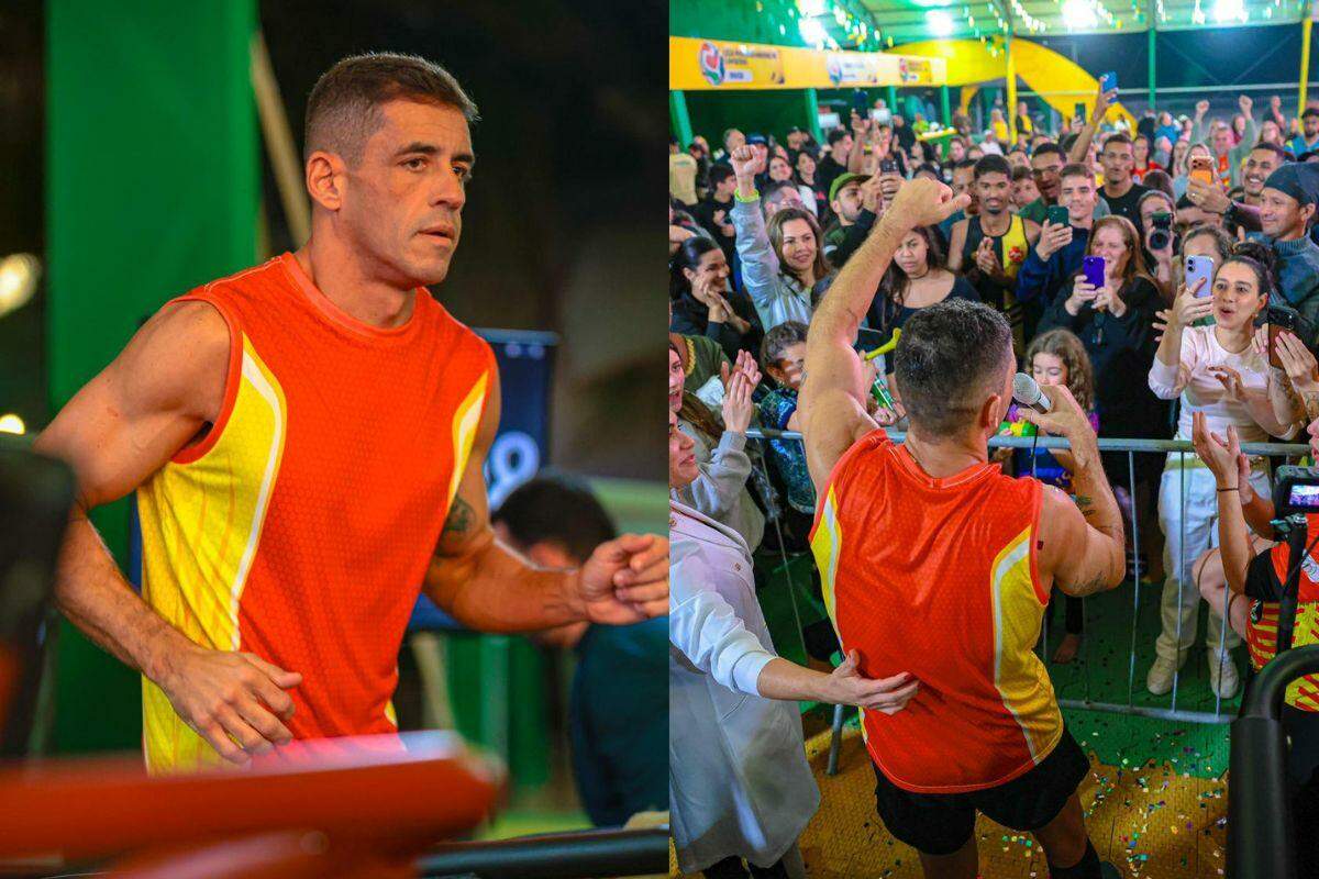 Bombeiro de Praia Grande, Flávio Henrique Pinto dos Santos bateu recorde mundial e vai dar entrada no Guinness World Records