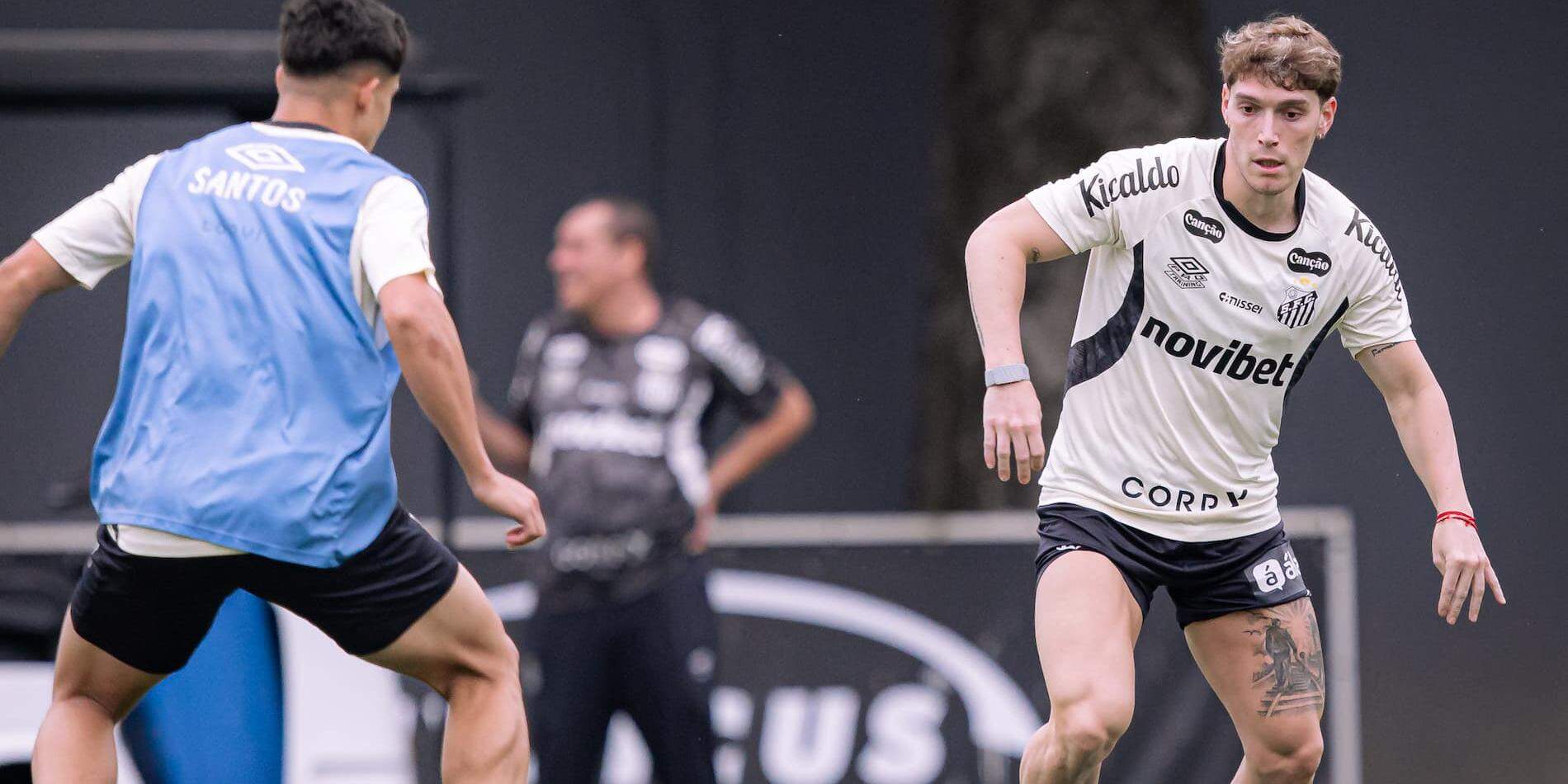 O Santos, de Rollheiser, treina de olho na volta das competições, a partir do dia 16 de julho