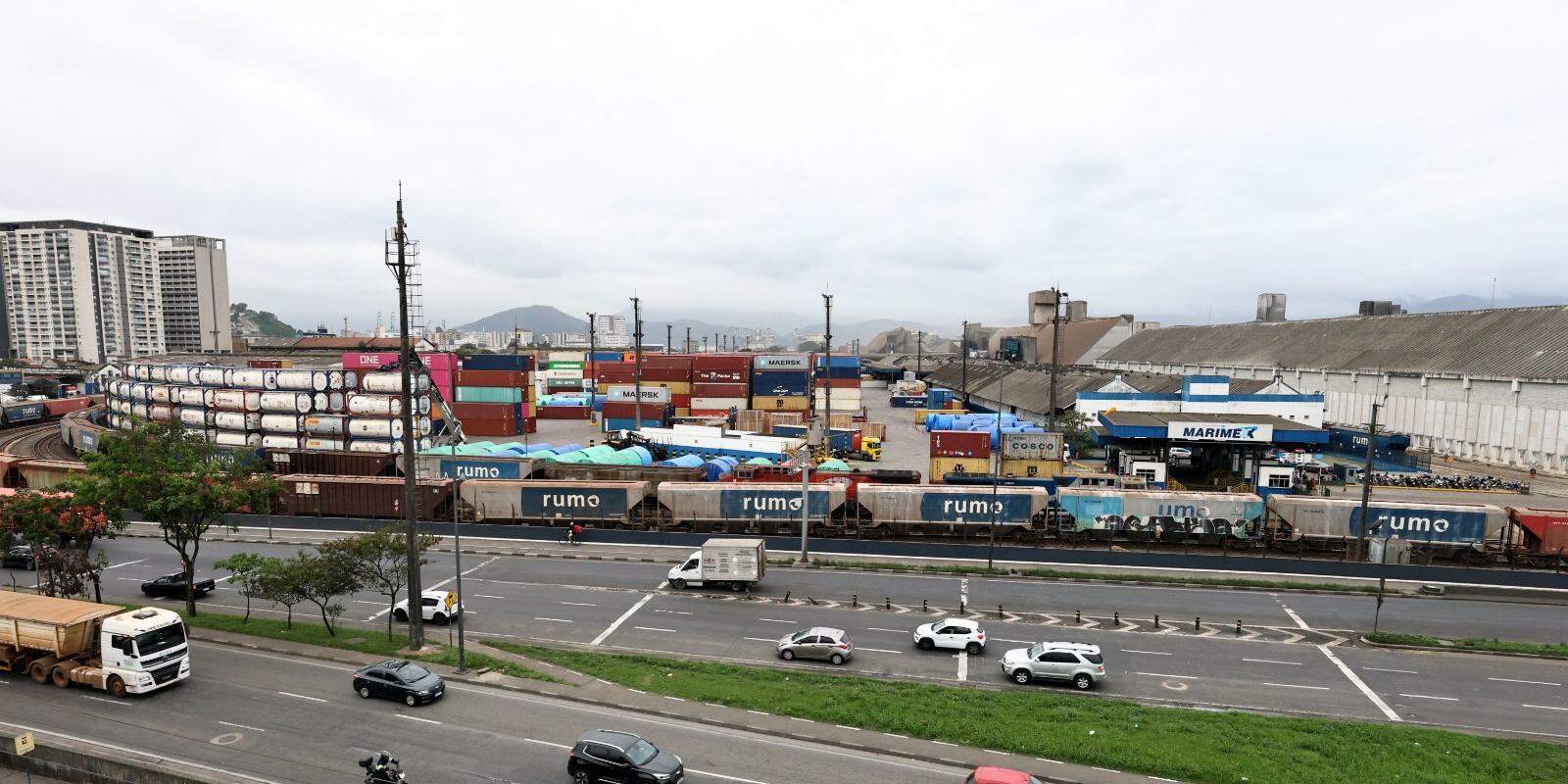 Pera ferroviária será em um espaço atualmente ocupada pelo terminal da Marimex, em Outeirinhos