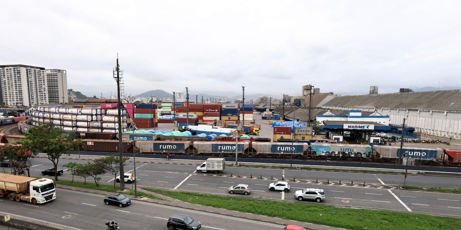 Pera ferroviária será em um espaço atualmente ocupada pelo terminal da Marimex, em Outeirinhos