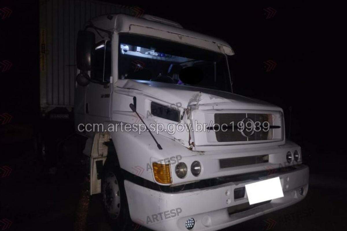 Acidente causou congestionamento na Anchieta