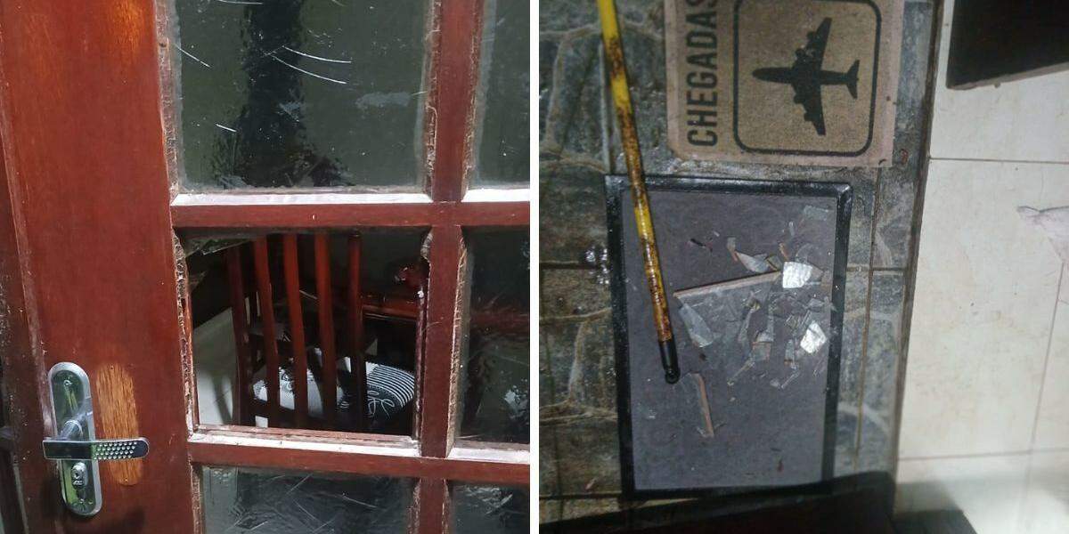 Homem invadiu a casa da mulher, mas fugiu após ela gritar por socorro