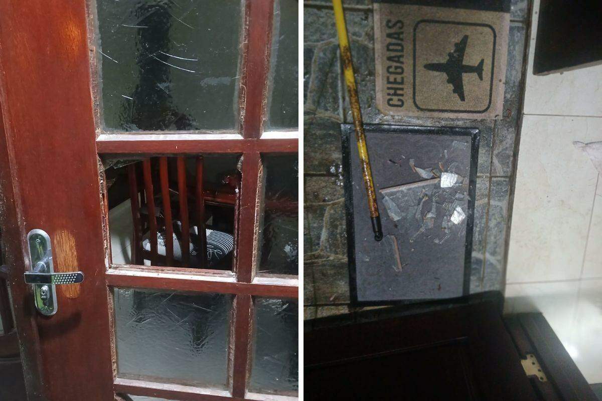 Homem invadiu a casa da mulher, mas fugiu após ela gritar por socorro